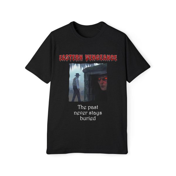 Men's Raglan T-Shirt | Horror Movie Tee, Vintage Style Shirt, Eastern Vengeance Graphic, Gift for Movie Lovers, Halloween Apparel
