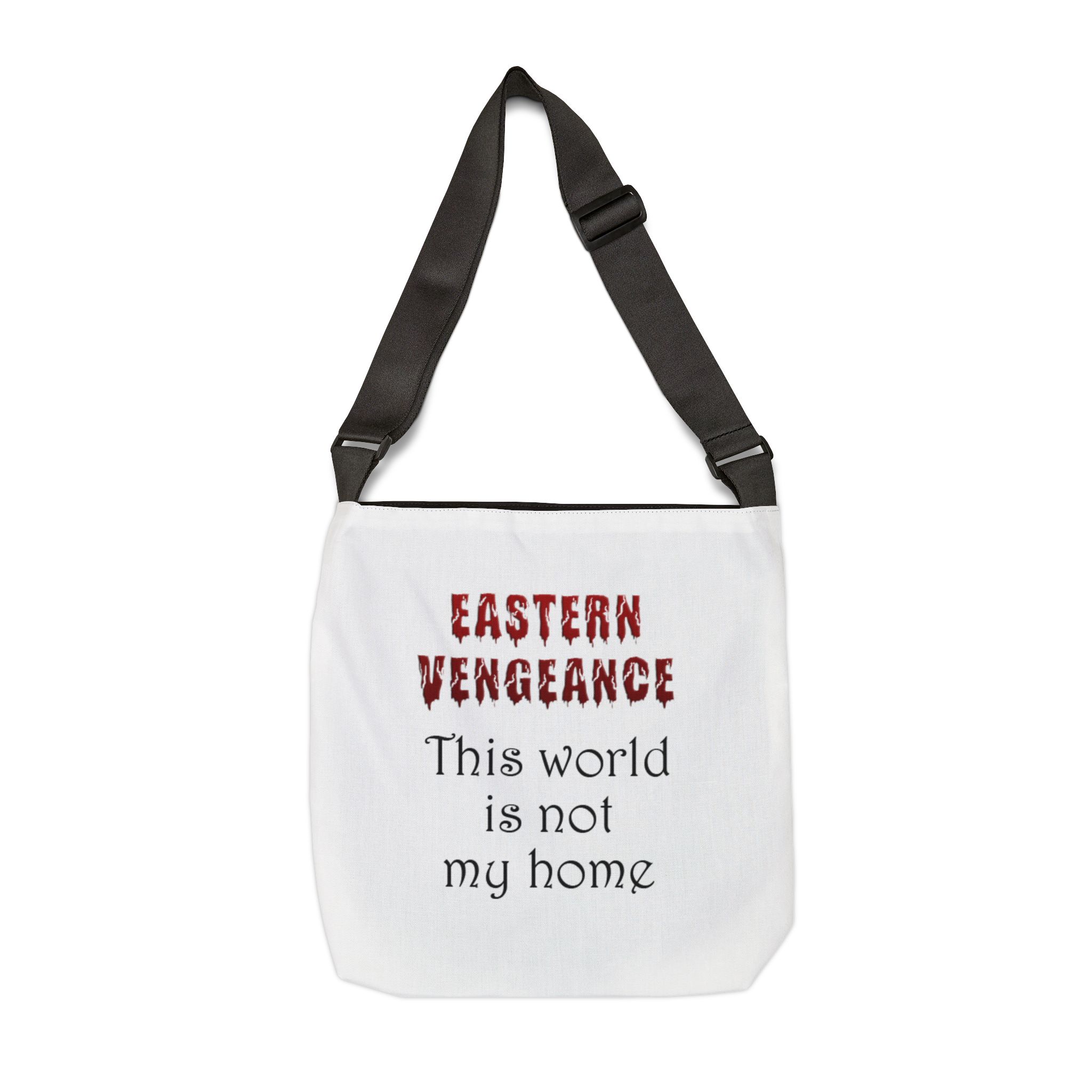 Casual Adjustable Tote Bag with Bold Graphic Designs - Image 2