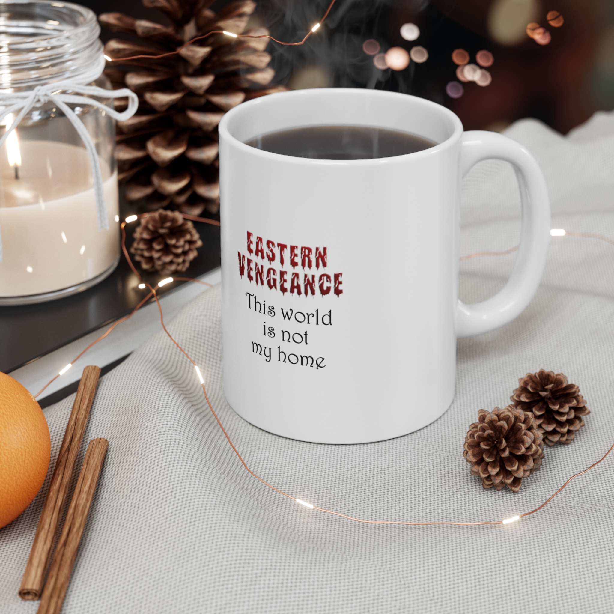 Eastern Vengeance 11oz Coffee Mug - Unique Gift for Adventure Lovers - Image 4