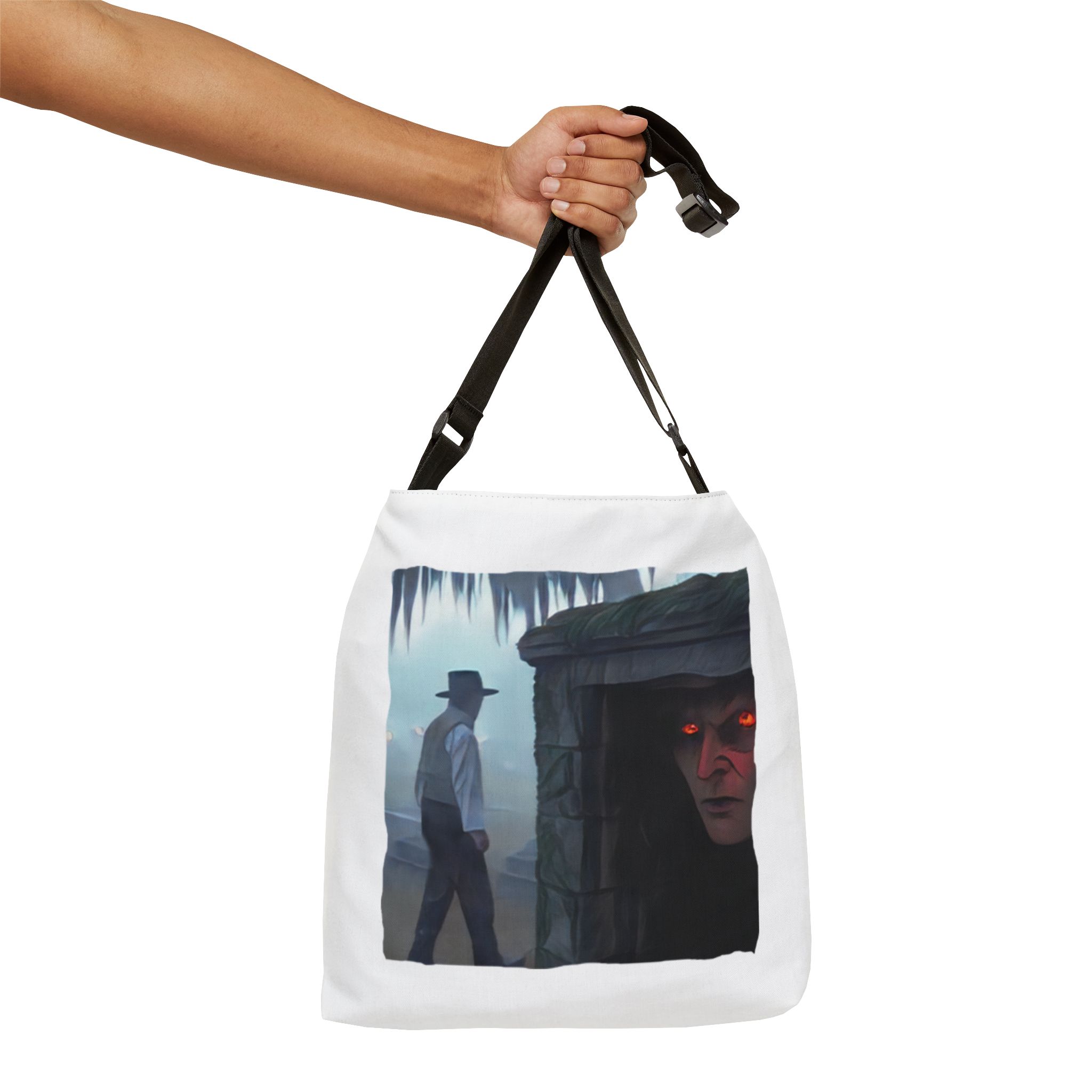 Spooky Adjustable Tote Bag - Eastern Vengeance Design - Image 4