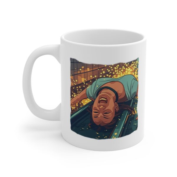 Joyful Adventure Mug, Dreamy Coffee Cup, Unique Gift for Travel Lovers, Astronomy Enthusiasts, Whimsical Drinkware - Image 2
